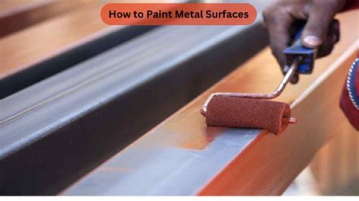 How to paint already painted metal?
