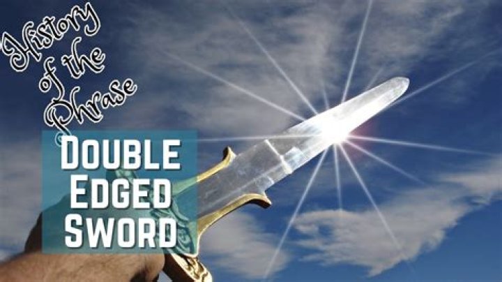 Is double edged sword an idiom?