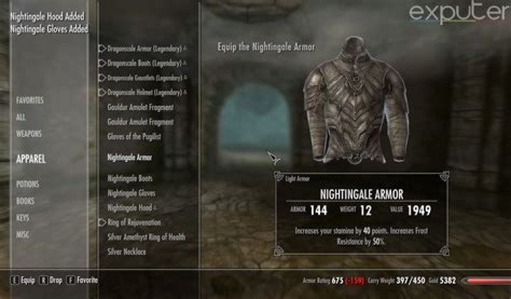 When to get nightingale armor?